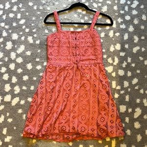 Coral Pink Sundress